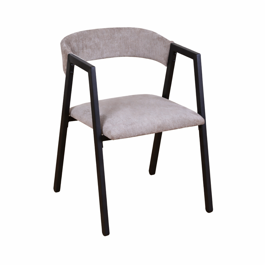 Set Masă Bucatarie Si Sufragerie 120x70 cm cu 4 Scaune, Blat Lemn, Cadru Metalic – Stil Modern