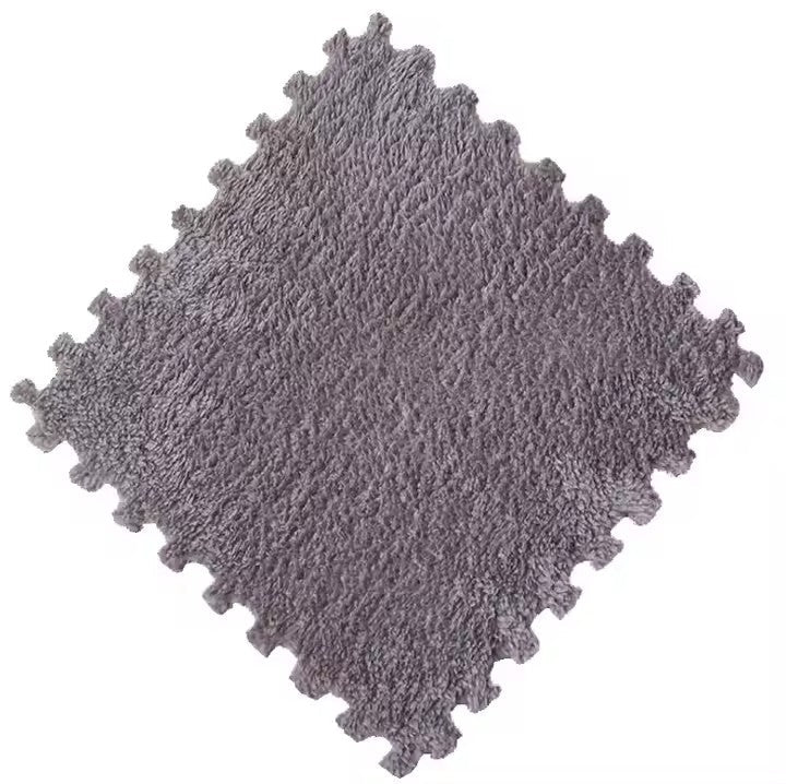 Set 10x Mocheta Pufoasă, AT PERFORMANCE®, Tip Covor Puzzle, cu Spumă 30×30 cm