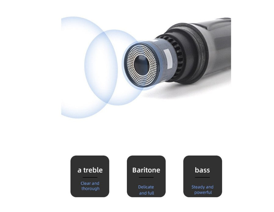 Set 2 microfoane, Wireless, AT PERFORMANCE®, Pentru Karaoke, Negru