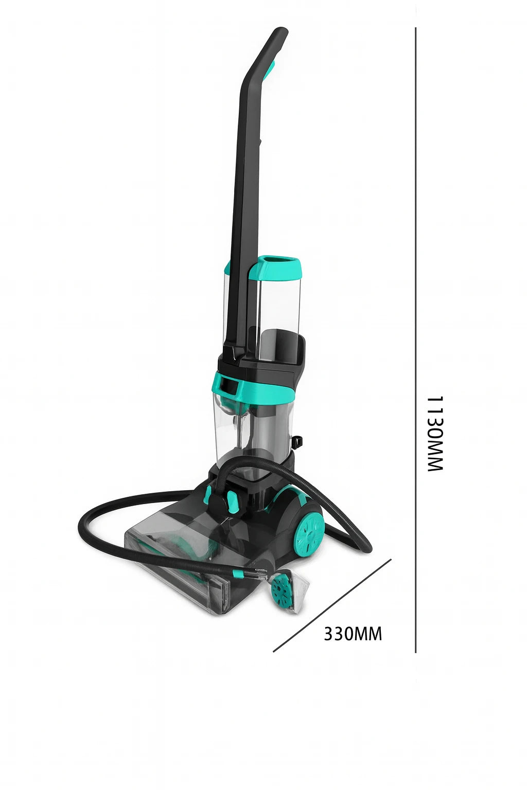 Aspirator canistră 1350 ml, 800W, cu filtru de aer ultra-fin și funcție de curățare umed-uscat – HALEY HY-3916, pentru acasă, hotel și spații exterioare