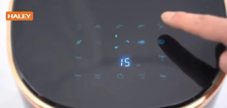 Friteuză cu Aer Cald Haley 6L – Eleganță și Gătit Inteligent în Bucătăria Ta