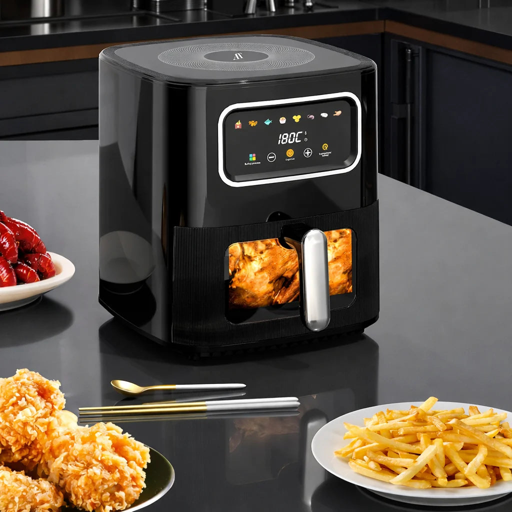 Friteuză cu Aer Cald AT Performance AT-M60, 10L, 2800W, Control Digital