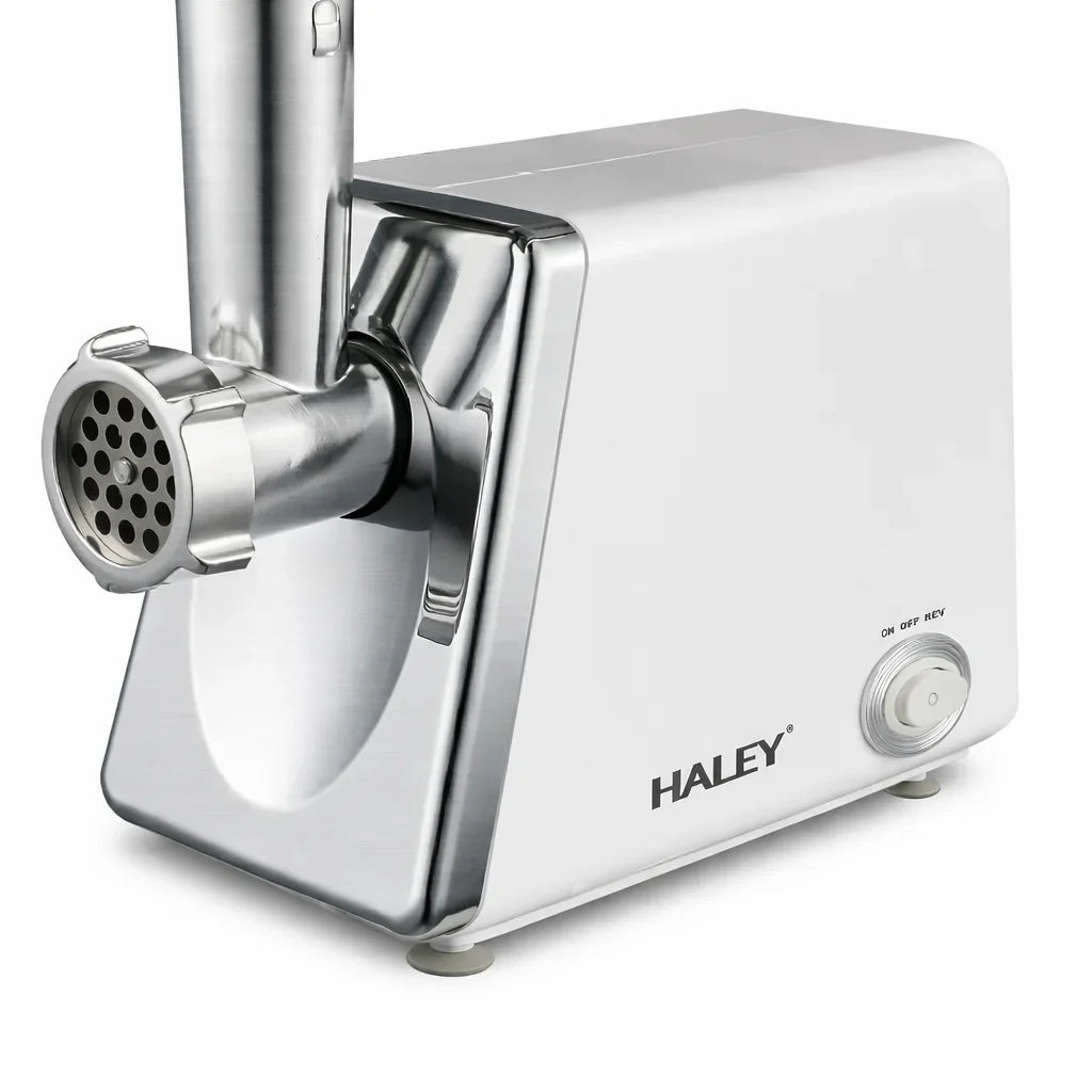 Mașină de tocat carne HALEY HY-1323, 3000W, funcție revers, 2 site, inox