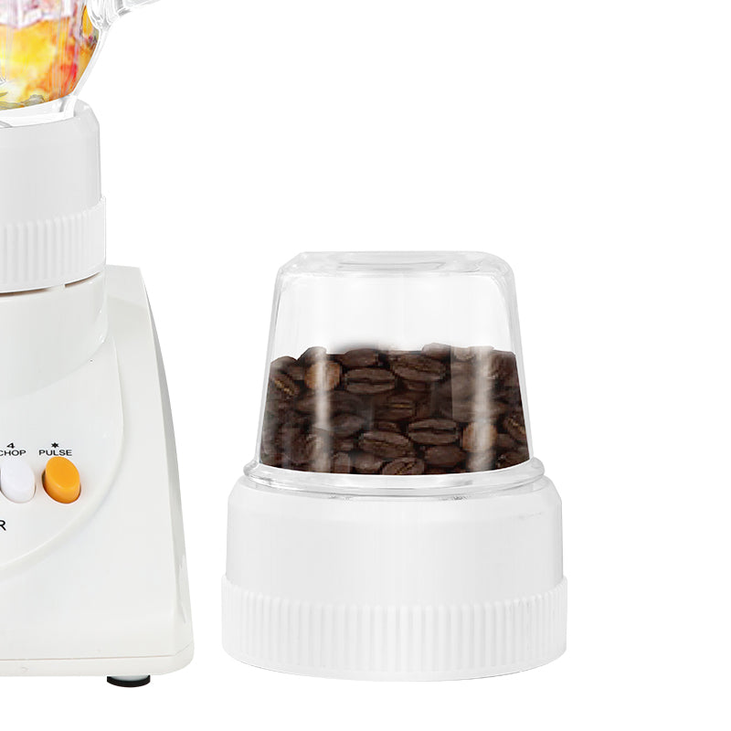 Blender Multifuncțional 2 în 1 HALEY 800W, 4 Viteze, 1L, Măcinător de Cafea, Capacitate Suc 500ml, Design Compact