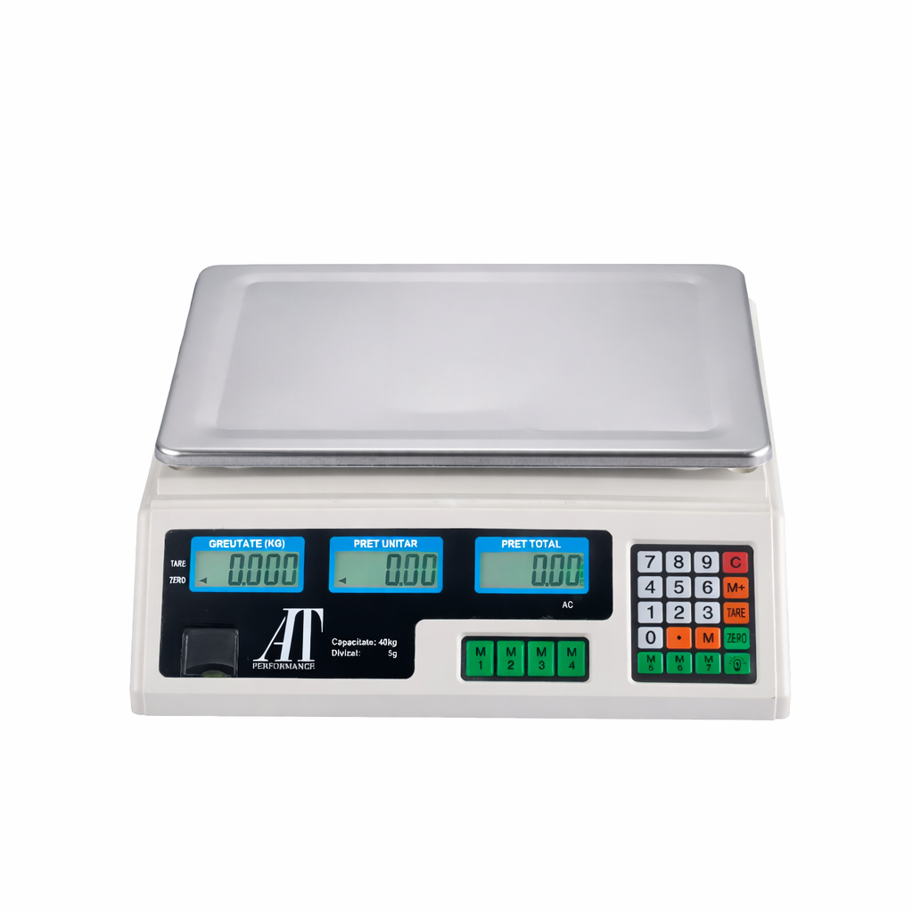 Cantar Electronic At Performance, 40 kg, Cu Afisaj LCD