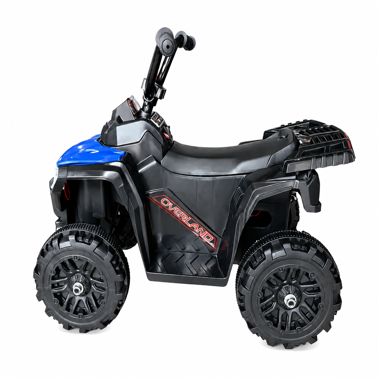 ATV Electric KIDOO pentru Copii 6V, Motor 380, Faruri LED, Pornire cu Buton, Design Off-Road, Albastru