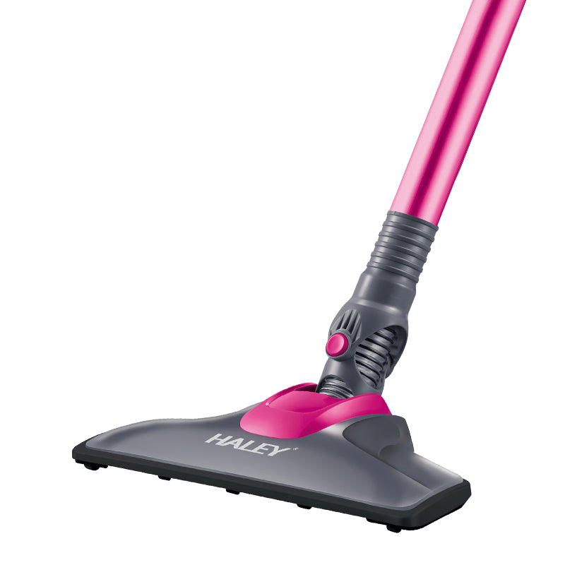 Aspirator HALEY cu băț, Aspirator pentru Covoare, de UZ Casnic, Compact, Puternic si Usor de Utilizat, Roz