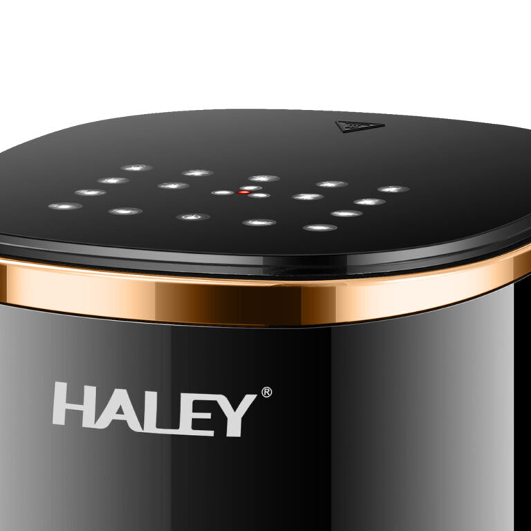 Friteuza cu Aer HALEY, 6L, 2000W, Performanta Moderna pentru Gatit Sanatos, Negru