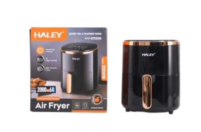 Friteuză cu Aer Cald Haley 6L – Eleganță și Gătit Inteligent în Bucătăria Ta
