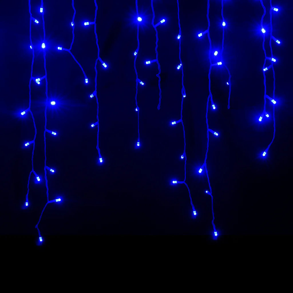 instalatie luminoasă Crăciun 12 metri AT PERFORMANCE® – 300 LED-uri alb rece, decor interior/exterior