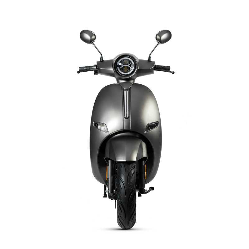 Scuter Electric N-Moto LX06 Gri – Motor BOSCH 2300W, Viteză 25 km/h, Fără Permis, Dimensiuni 1865x700×1113mm, Greutate 90Kg, Autonomie 60 km, Baterie Lithium 60V, COC & EEC + Carte Rar (CIV) + Cadou Tricou N-Moto