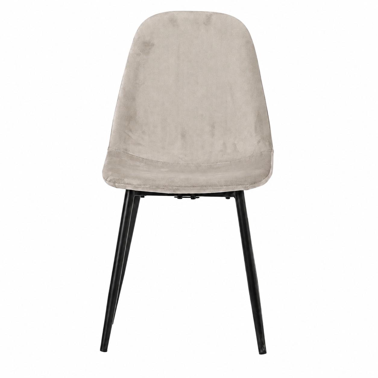 Set masă Bucatarie / Sufragerie cu 4 scaune, blat sintered stone gri și catifea, 120x70 cm
