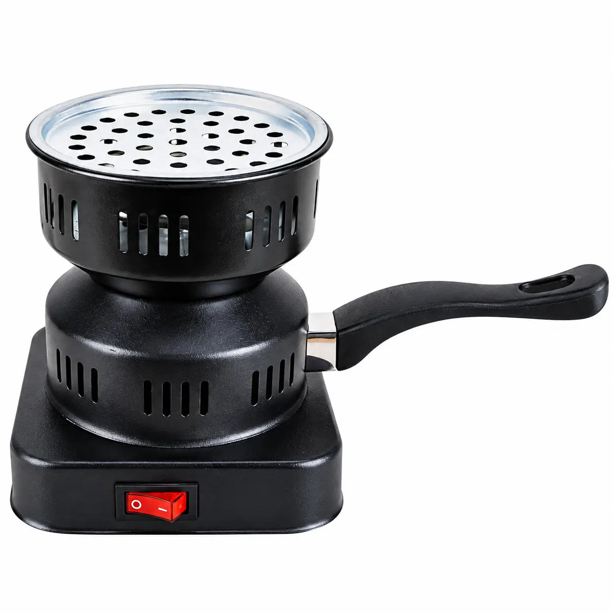 Aprinzător Electric Cărbuni HALEY HY-8614, 500W, 220–240V, 50/60Hz, Multifuncțional, pentru Aprindere Cărbuni, Încălzire, Preparare Cafea, Tămâie și Ceară, 2 Tăvi Incluse