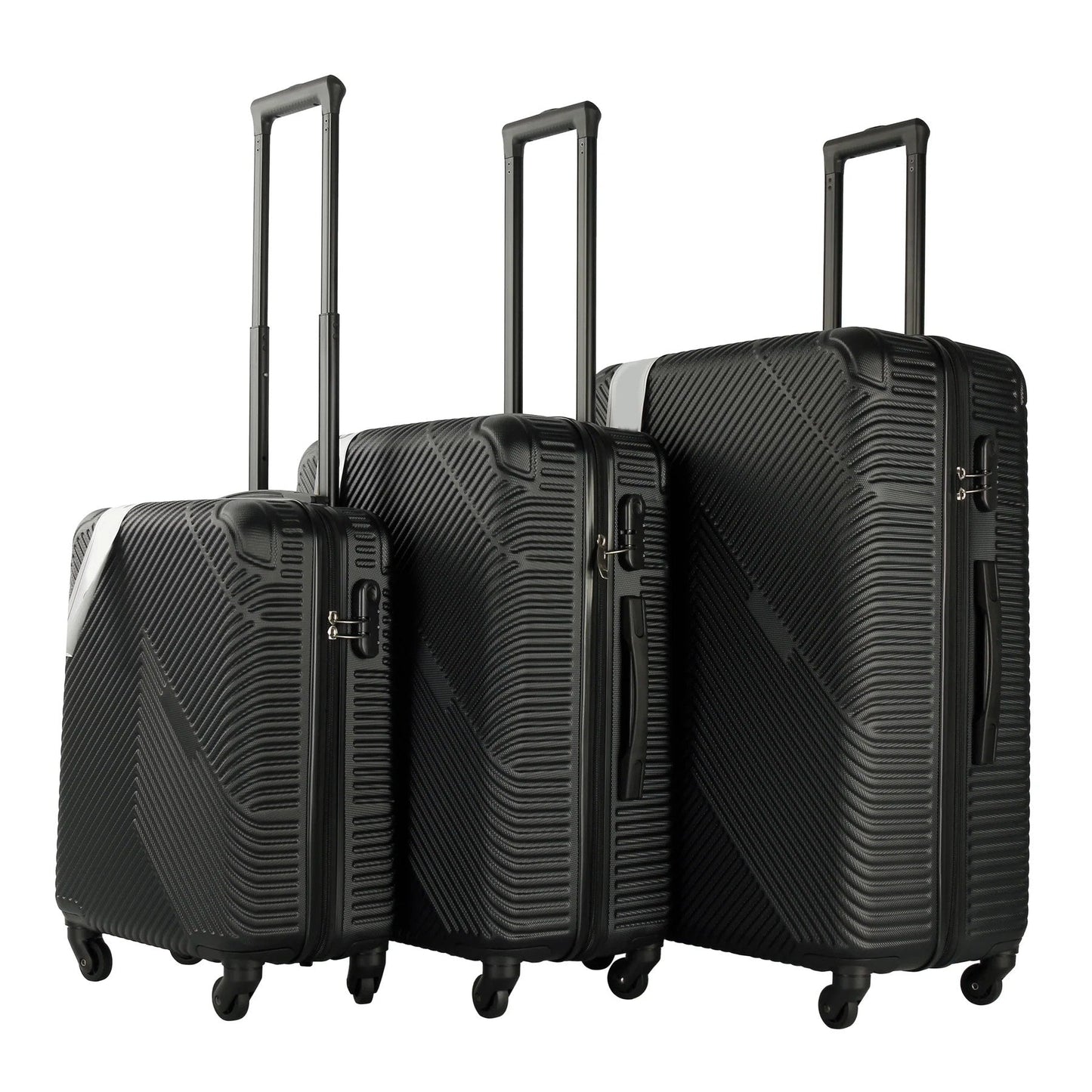 Set Valize, Trolere 3in1 AT PERFORMANCE® – ABS, 4 Roți, Cu Cifru