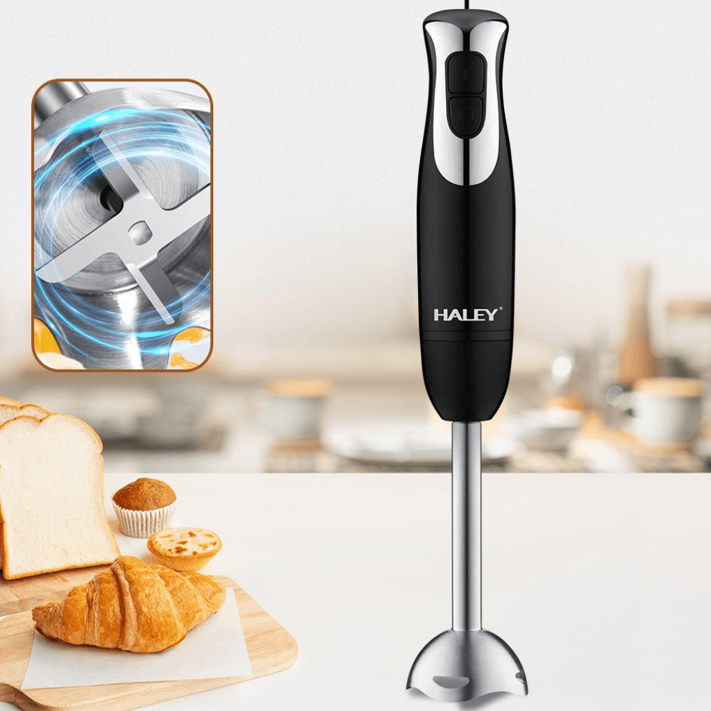 Blender Vertical 1200W, Lame Din Oțel Inoxidabil, 2 Trepte De Viteză, Motor DC Puternic, Sistem Antistropi