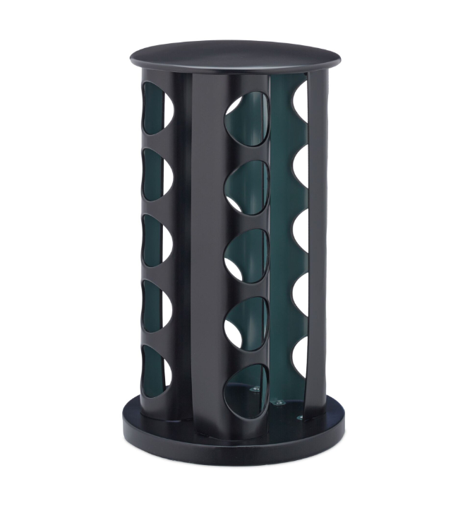 Set 20 de recipiente AT PERFORMANCE®, pentru condimente cu suport rotativ, inox, 33,5 x 23 x 23 cm.