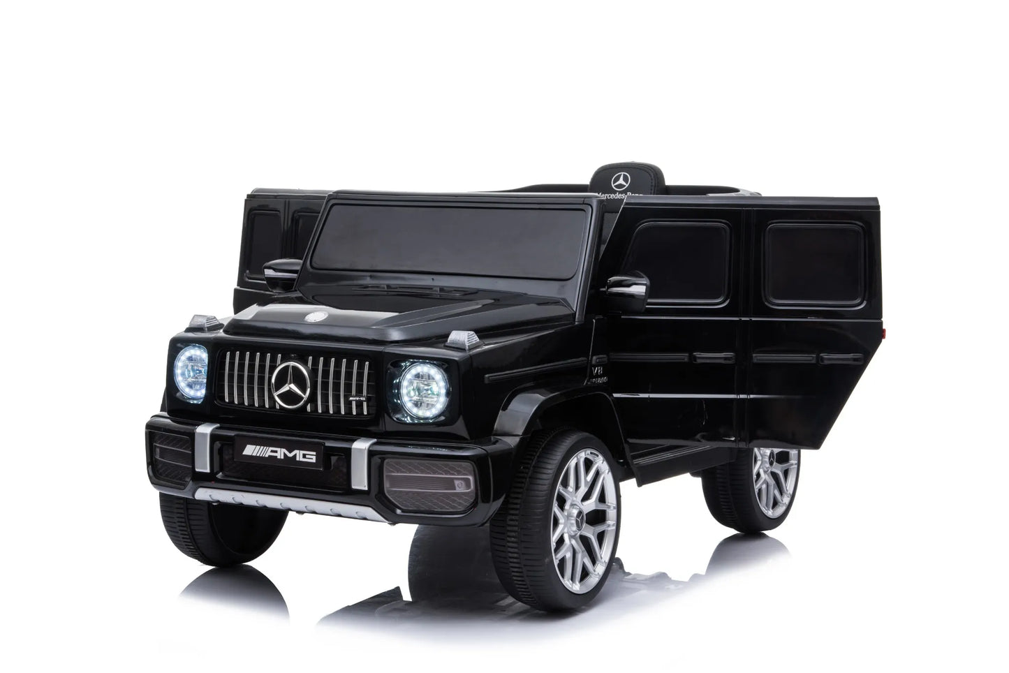 Mercedes-Benz AMG G63 – Mașinuță electrică oficial licențiată pentru copii (12V, 2 motoare de 30W)