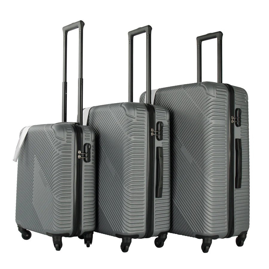 Set Valize, Trolere 3in1 AT PERFORMANCE® – ABS, 4 Roți, Cu Cifru