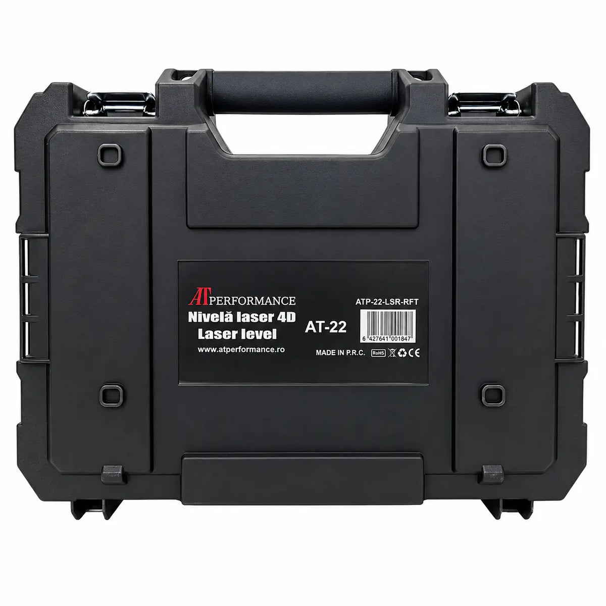 Nivel laser 4D cu 16 linii, AT PERFORMANCE®, 360°, Platforma de ridicare, cu autonivelare, Telecomanda, Lumina verde, Trepied 95 cm