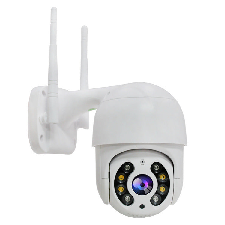 Set 4 Camere de Supraveghere + 4 Carduri 32Gb CADOU 🎁 WIFI, 5MP, Exterior/Interior, Ultra HD 4K, 10X Zoom, Rotire 360°
