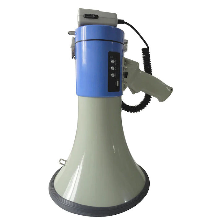 Portavoce, megafon, AT PERFORMANCE®, 50W, USB, SD, MP3.