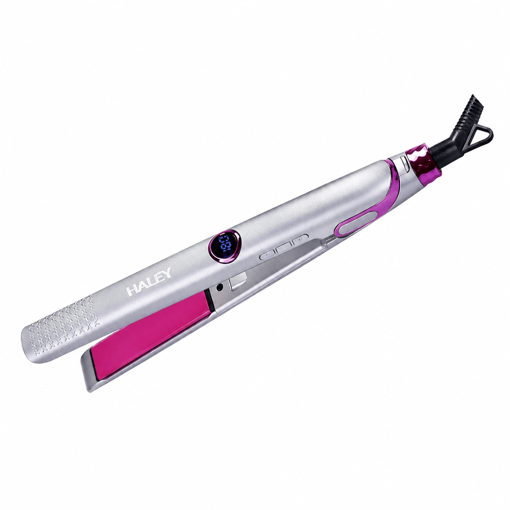 Placă De Păr Cu Control Temperatură 100-230°C, Încălzire Rapidă PTC Și Indicator Luminos