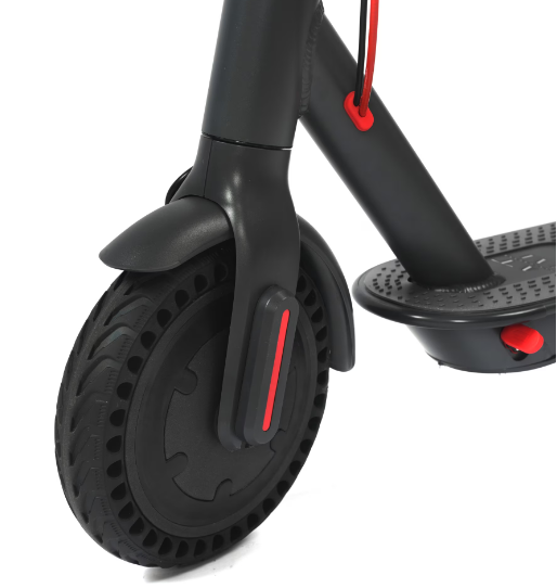 Trotineta electrica AT PERFORMANCE, Putere Motor 250W, Display LCD, Aplicatie, Autonomie 18-24 km, Viteza maxima 25-30 km/h, Negru cu Gri
