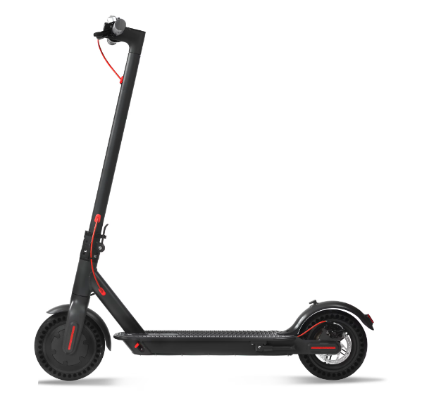 Trotineta electrica AT PERFORMANCE, Putere Motor 250W, Display LCD, Aplicatie, Autonomie 18-24 km, Viteza maxima 25-30 km/h, Negru cu Gri