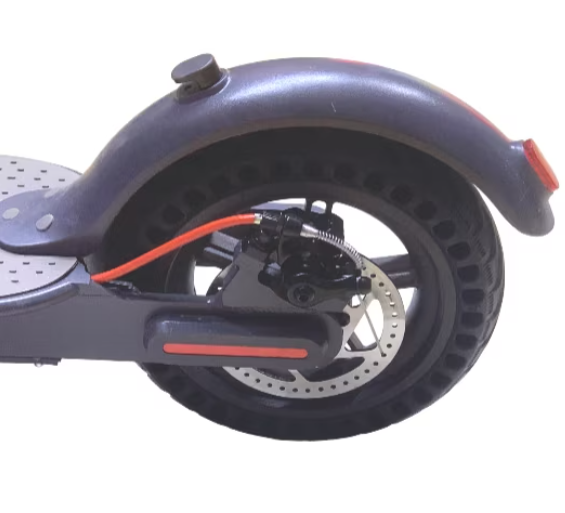 Trotineta electrica AT PERFORMANCE, Putere Motor 250W, Display LCD, Aplicatie, Autonomie 18-24 km, Viteza maxima 25-30 km/h, Negru cu Gri