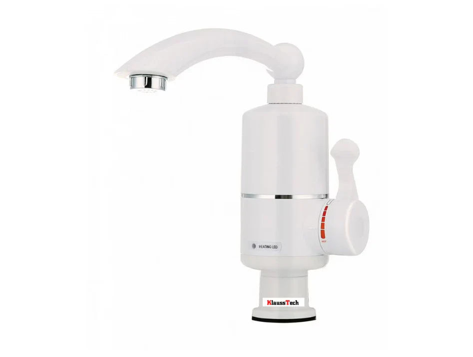 Robinet electric pentru incalzit apa AT PERFORMANCE®, functie de reglare a temperaturii, 3kW, Apa fierbinte 30° - 60° C, durata de incalzire a apei 3 - 5 sec