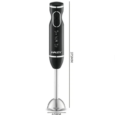 Blender portabil profesional din inox, 400W, cu 2 viteze și funcție de zdrobire totală – Design exclusivist HALEY HY-1119