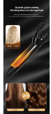 Ondulator de Par HALEY HY-3505 – Solutia Profesionala pentru Coafuri Perfecte, Compatibil cu Toate Tipurile de Par