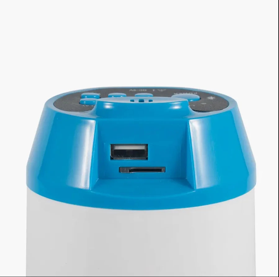 Portavoce Megafon Portabil cu Acumulator, MP3, USB și Funcție de Înregistrare – Model AT-0006-LS