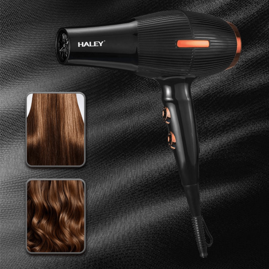 Uscător De Păr Profesional HALEY HY-4015, 2000W, Control Inteligent Al Temperaturii