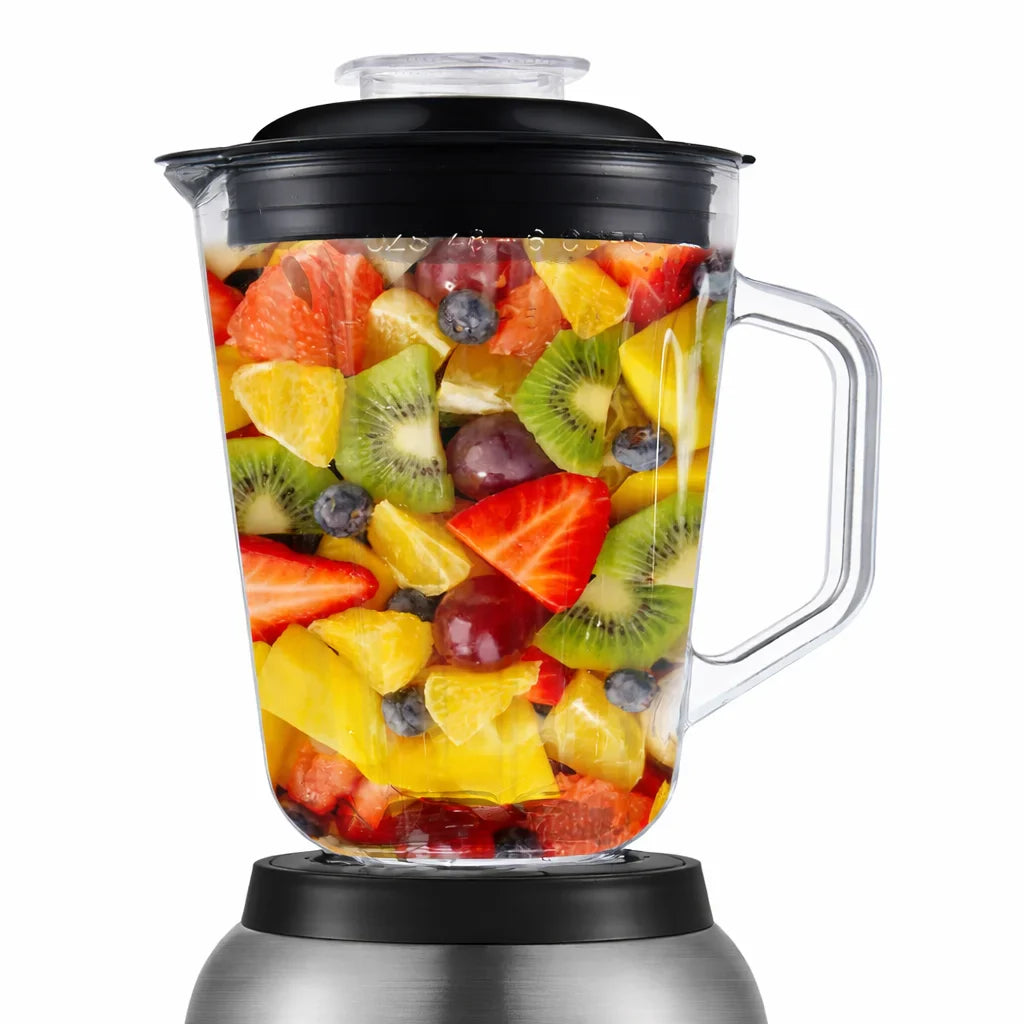 Blender Multifuncțional HALEY HY-2941, 1000W, Bol Sticlă 1.5L, 2 Viteze + Râșniță