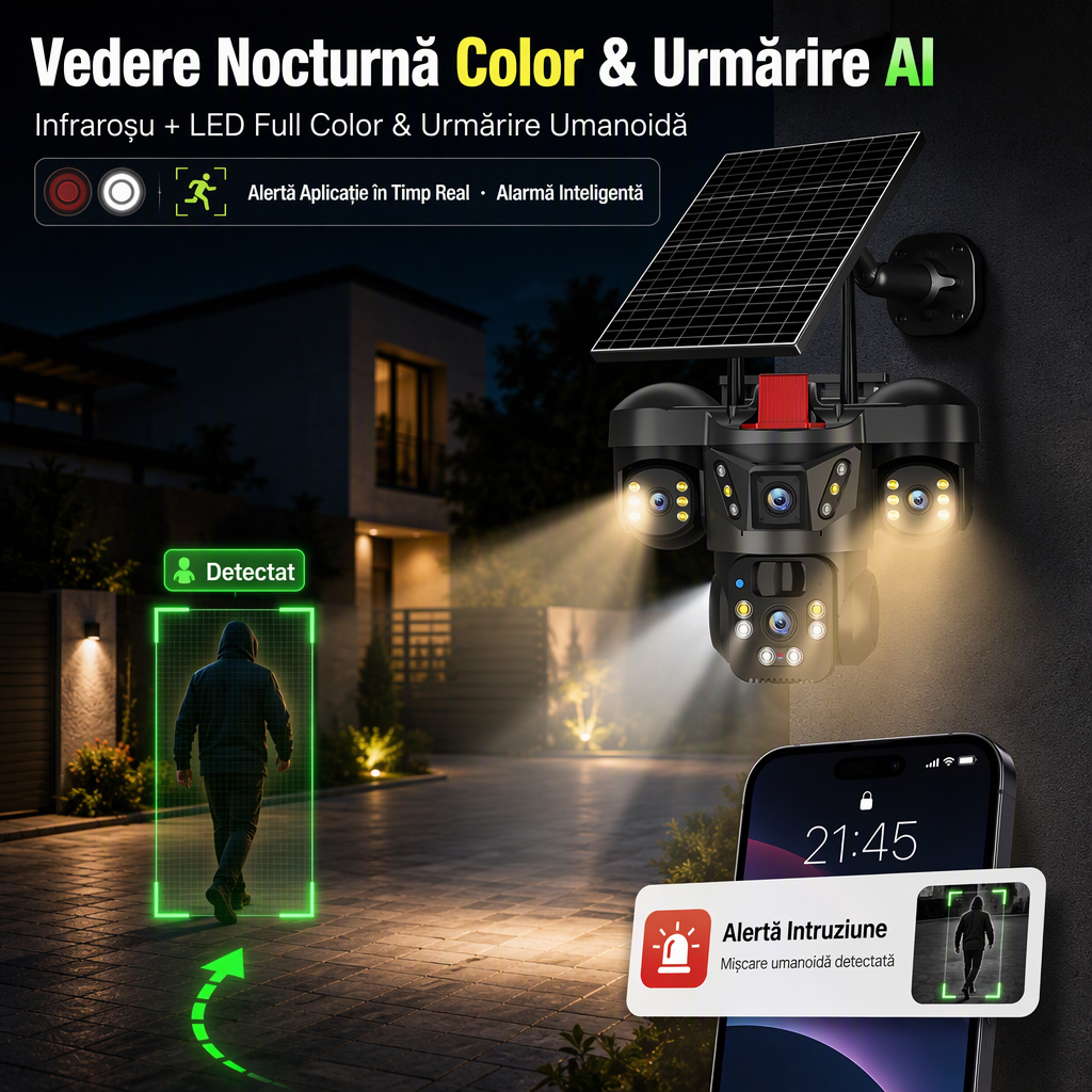 AT-2112 – grafică vedere nocturnă și detecție