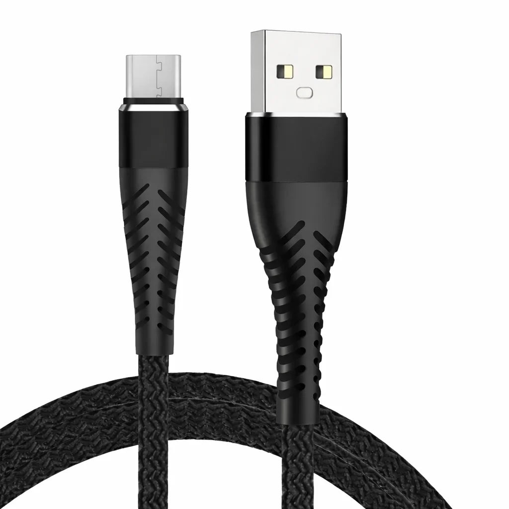 Cablu Încărcare Rapidă KLGO S-23 Fish Bone Micro USB 2.4A – 1m