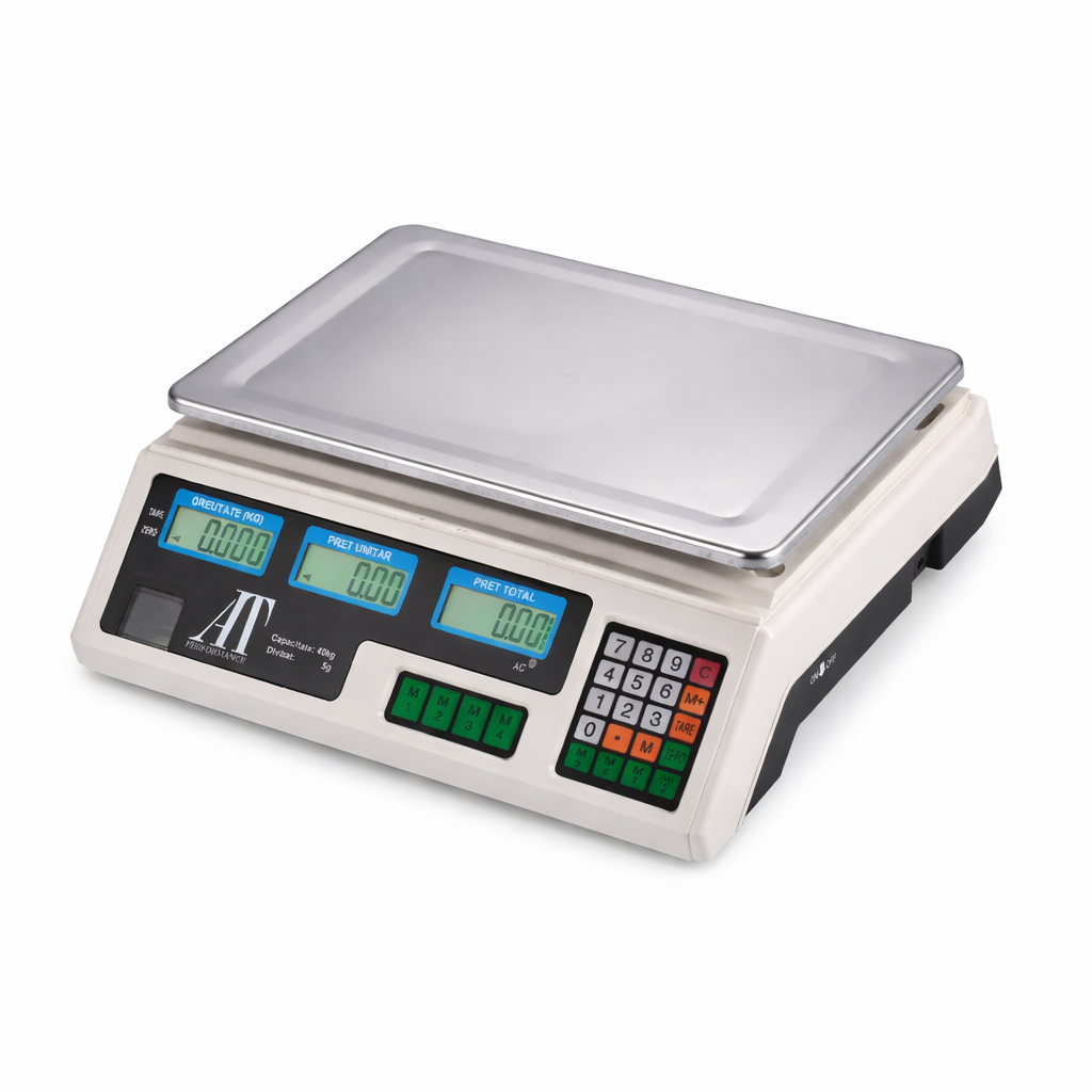 Cantar Electronic At Performance, 40 kg, Cu Afisaj LCD