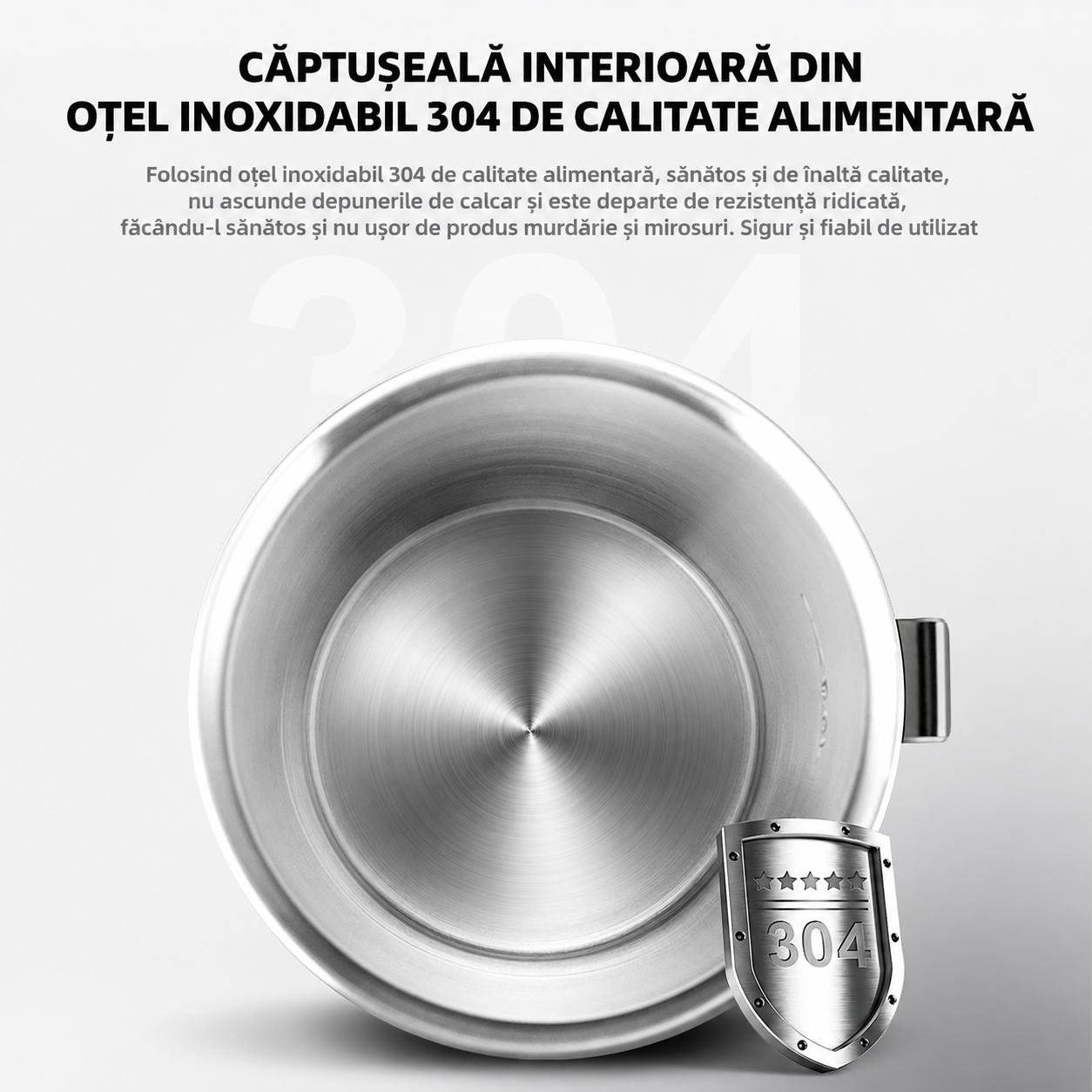 Termos Electric Profesional HALEY HY-6930L, Capacitate 30L, Putere 2500W, Oțel Inoxidabil 304, Menținere Temperatură, Indicator Nivel Apă, Robinet pentru Servire