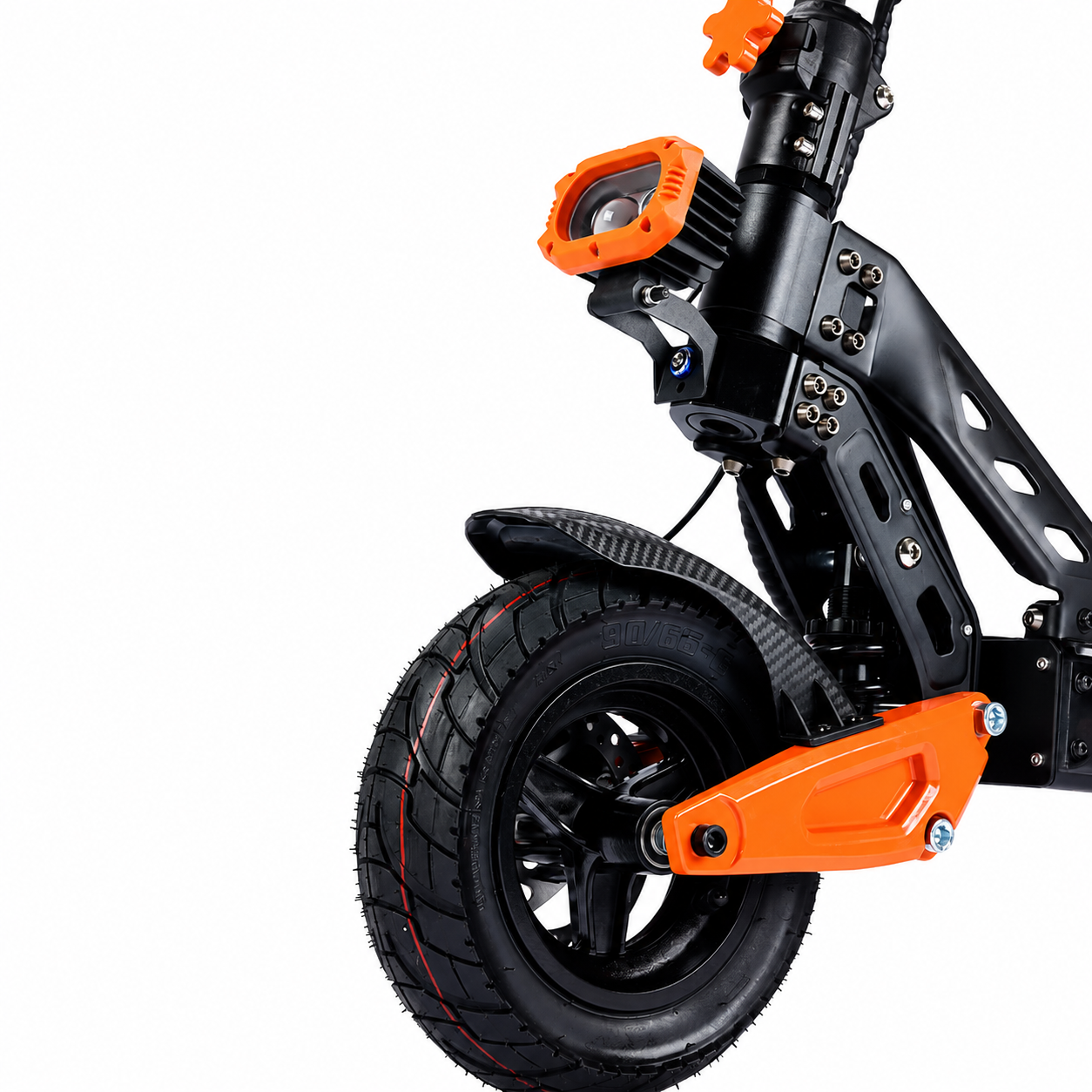 Trotinetă Electrică AT Performance AT-219, 48V 18Ah, Motor 500W, Viteză Maximă 25 km/h, Autonomie până la 25 km, Pliabilă, Roți 10", Portocaliu