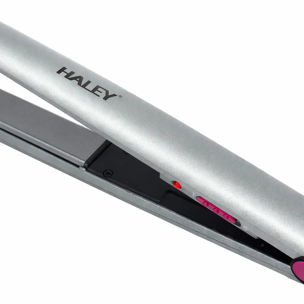 Placă de Îndreptat Părul HALEY HY-3012 cu Plăci Ceramice, Temperatură Reglabilă 100–230°C