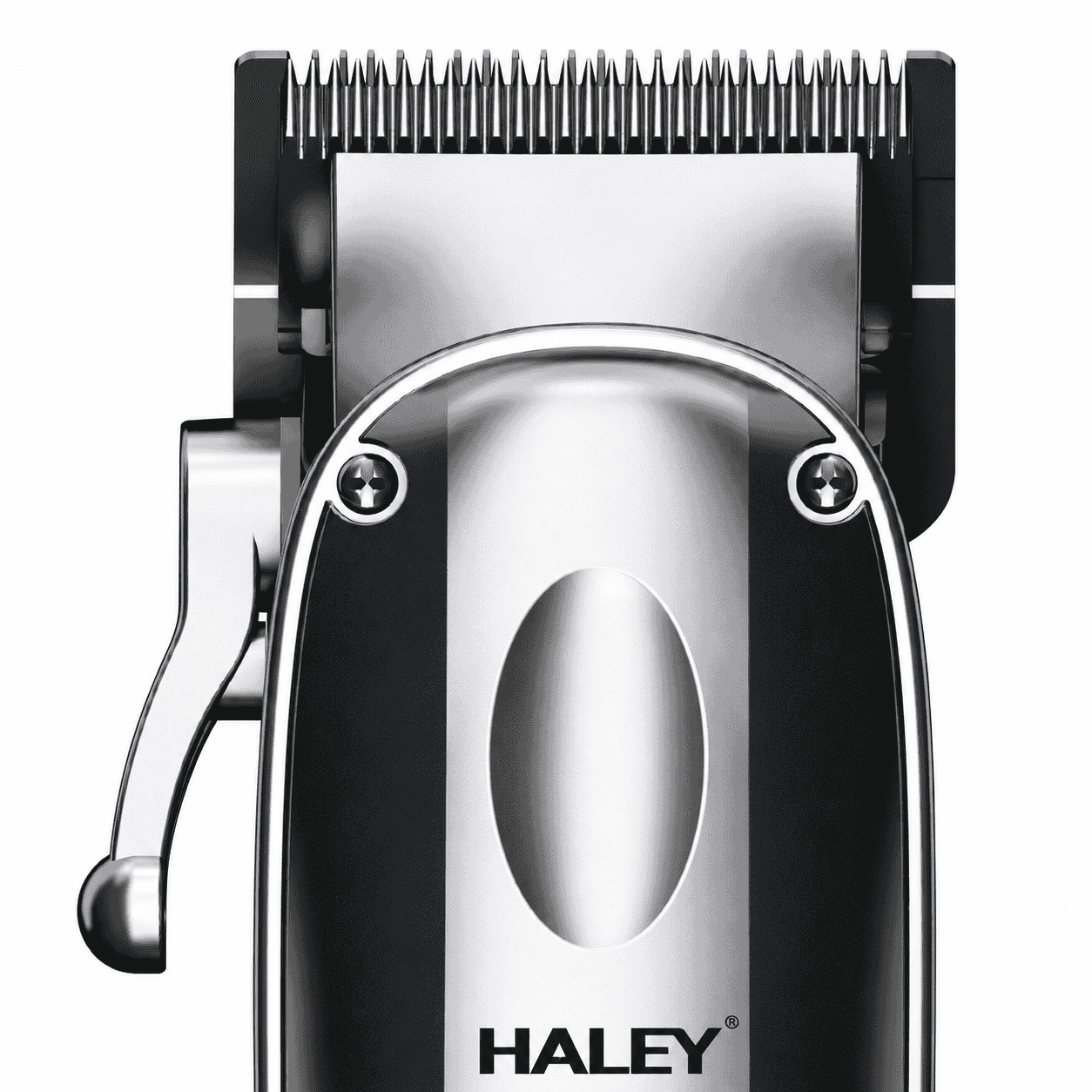 Mașină Profesională De Tuns Haley HY-4504, Acumulator 2000 mAh, Autonomie 180 Minute, Ecran LCD, Încărcare USB