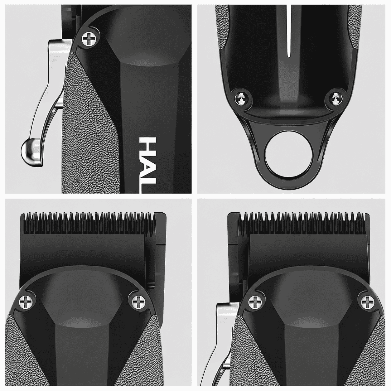 Mașină Profesională De Tuns Haley HY-4513, Acumulator 2000 mAh, Autonomie 180 Minute, Încărcare USB Type-C