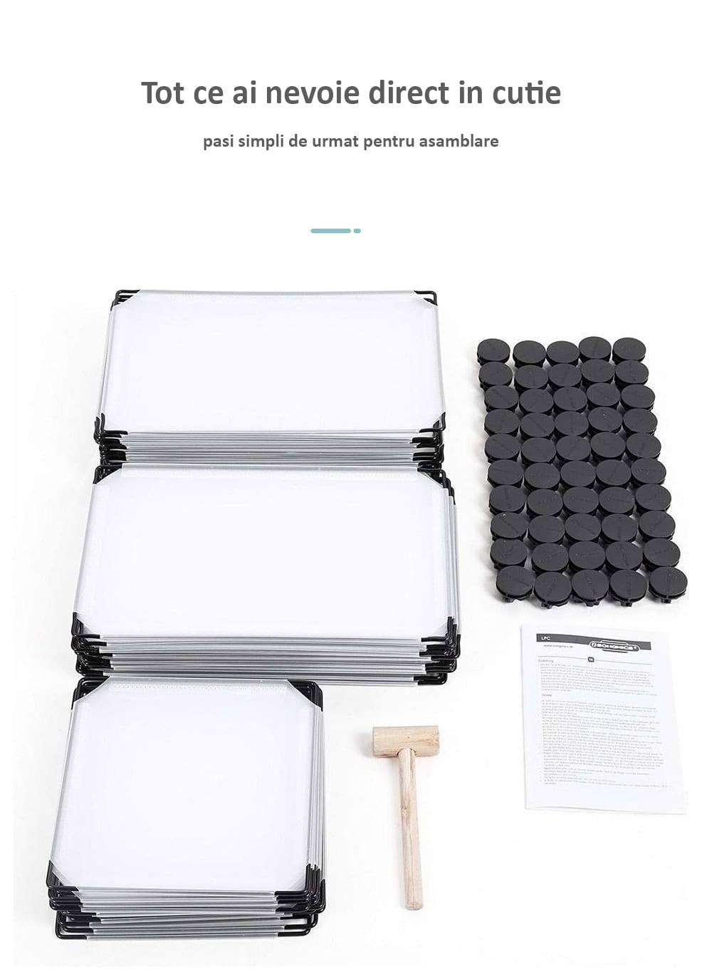 Dulap modular pentru copii, Alb/Albastru, AT PERFORMANCE®, 8 rafturi, durabil, 147 cm x 76 cm x 37 cm