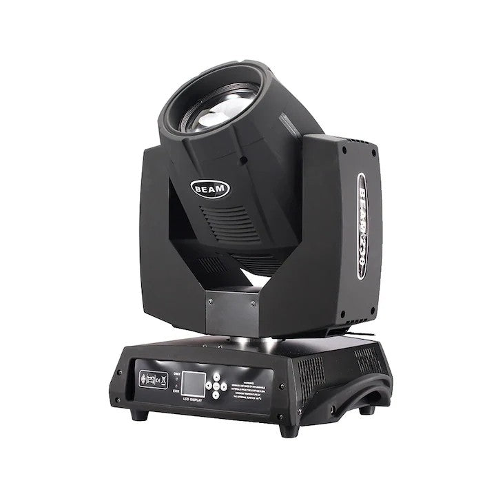 Moving Head AT PERFORMANCE® 230W 7R Beam & Wash 36×18 LED, DMX, Gobo, Prisma 9, Husa Metalică Transport – Lumini Profesionale DJ & Evenimente
