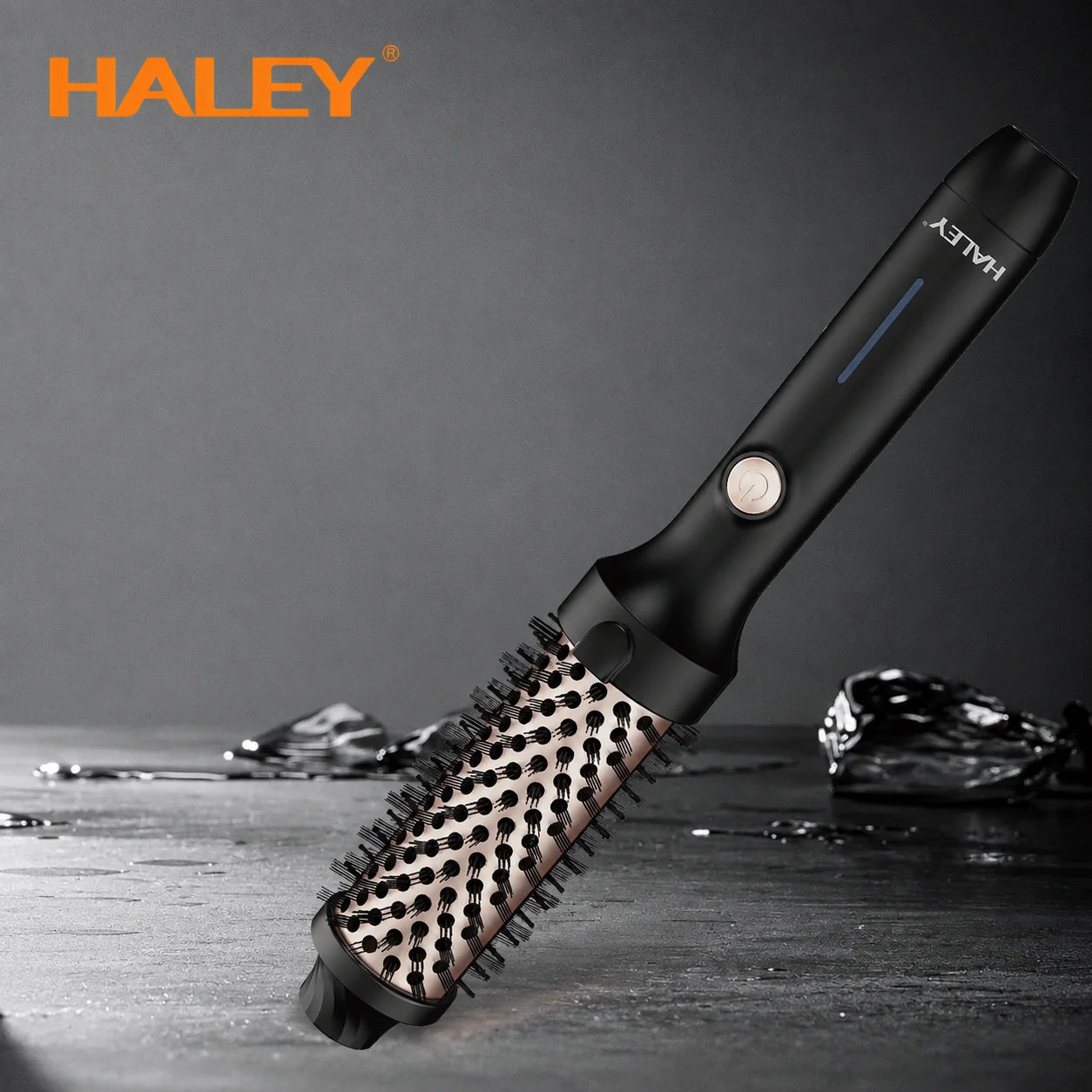 Perie Cu Aer Cald Haley HY-4022, 60W, 38 mm, Încălzire Rapidă PTC, Oprire Automată