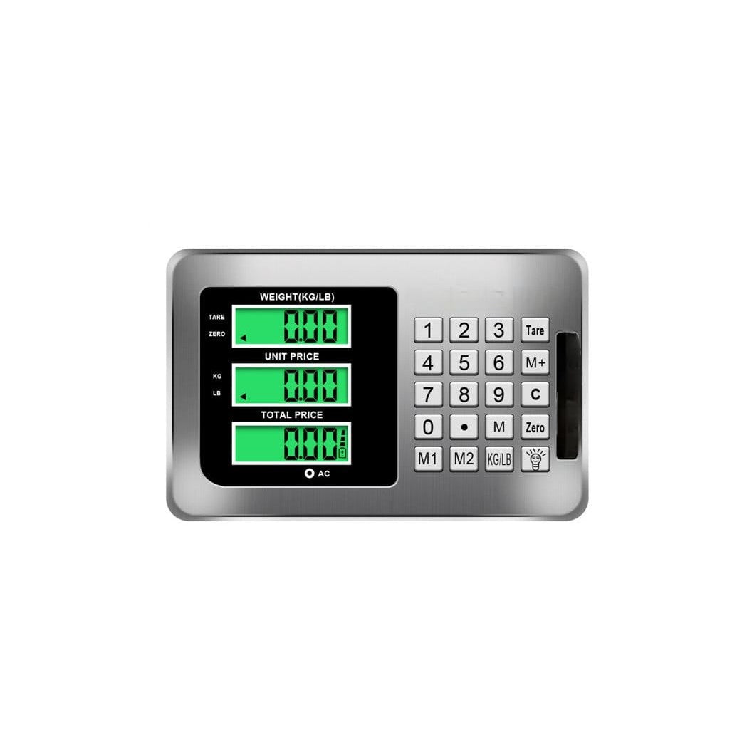 Cantar electronic cu platforma WI-FI, AT PERFORMANCE®, Butoane din inox, capacitate maxima 500 Kg, display LCD