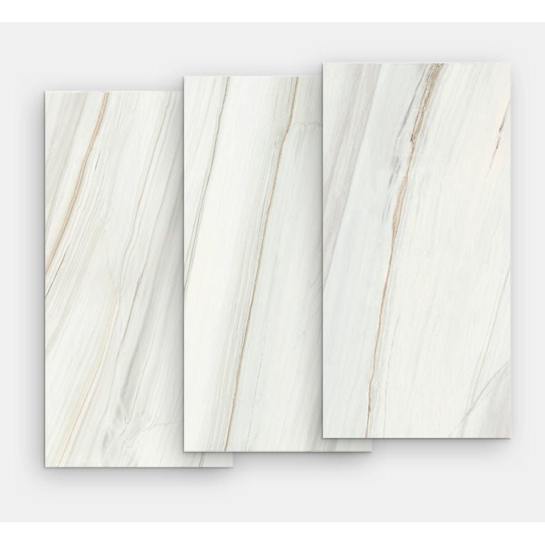 Set 10x Tapet Marmura, AT PERFORMANCE®, suprafata acoperire 1.8 mp, autoadeziv, waterproof, usor de montat, design modern, 30x60 cm, alb linii