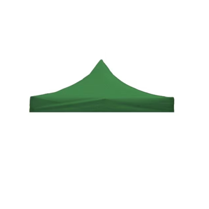 Copertina AT PERFORMANCE pentru acoperis cort tip pavilion, 3 x 3 m, impermeabila, invelis din material textil oxfort 700D, cauciucat Verde