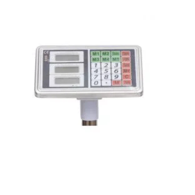 Cantar electronic AT PERFORMANCE, industrial 1000 kg, platforma 60x80 cm, tabla groasa striata, brat